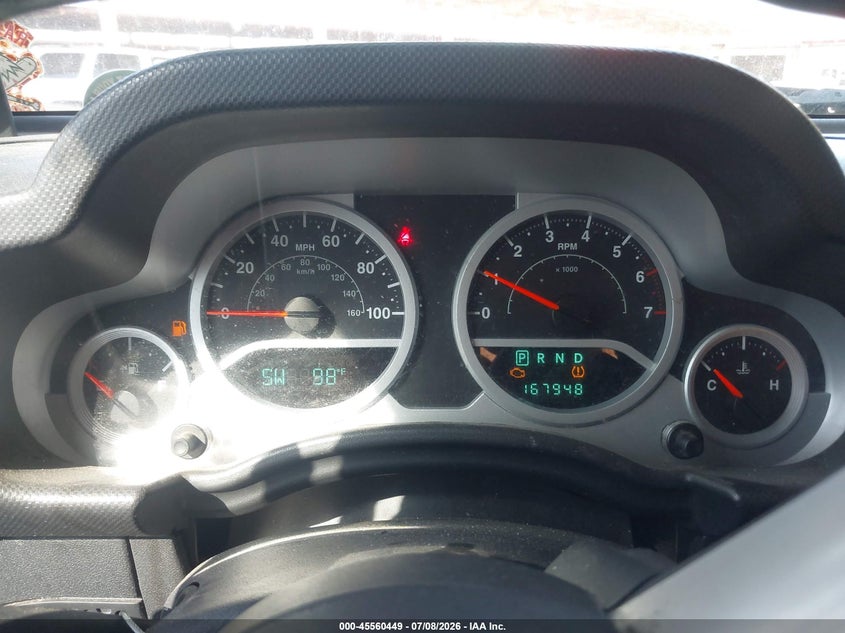 2008 Jeep Wrangler Unlimited Sahara VIN: 1J4GA59158L566938 Lot: 45560449