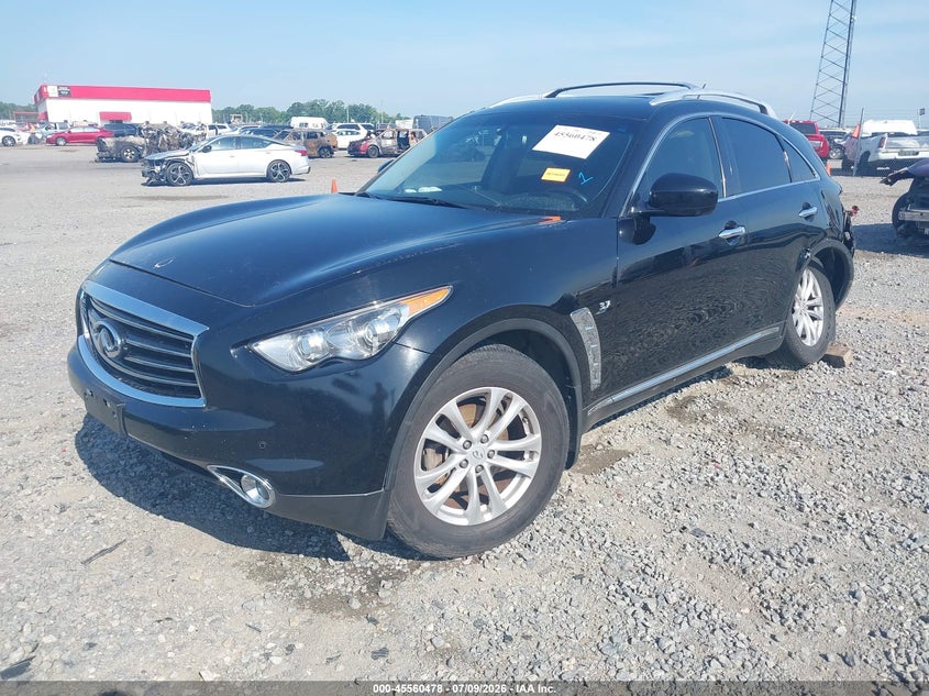 2014 INFINITI QX70 auction photo 2