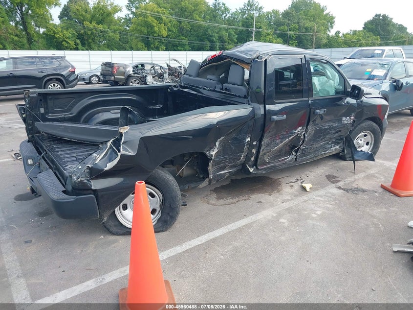 Vin: 1c6rr6fgxjs296646, lot: 46058817, ram 1500 tradesman  4x2 6'4 box 20184