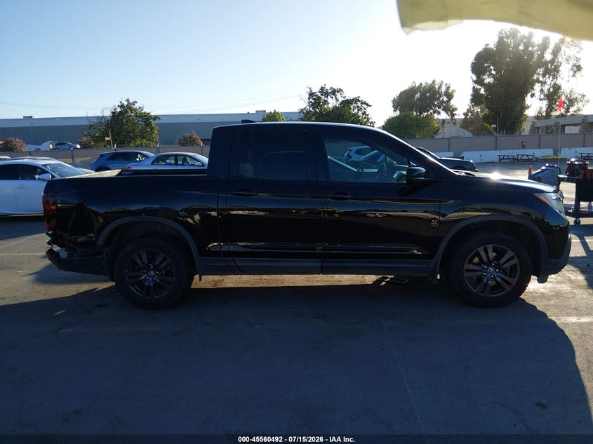 2017 Honda Ridgeline Sport VIN: 5FPYK3F11HB007641 Lot: 45560492