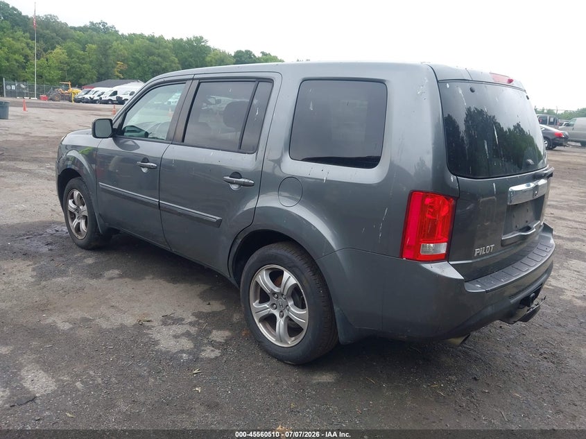 Vin: 5fnyf4h60cb061405, lot: 46058839, honda pilot ex-l 20123