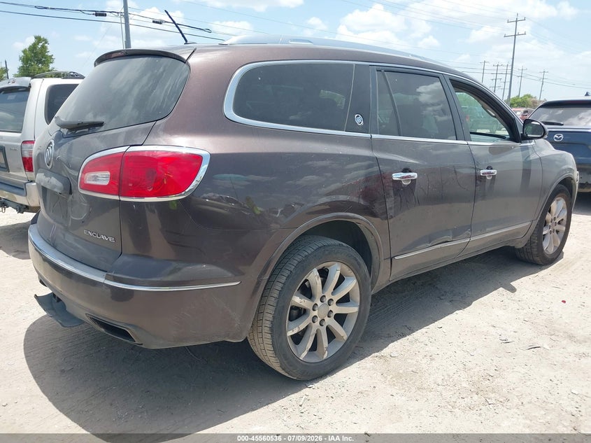 Vin: 5gakrckd1fj292634, lot: 46058865, buick enclave premium 20154