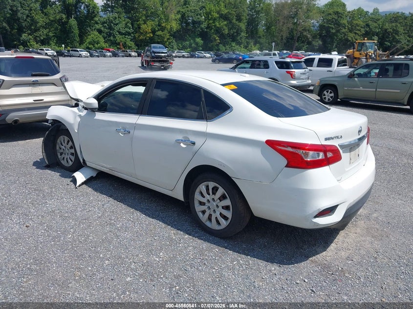 2017 NISSAN SENTRA auction photo 3