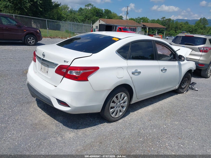 2017 NISSAN SENTRA auction photo 4