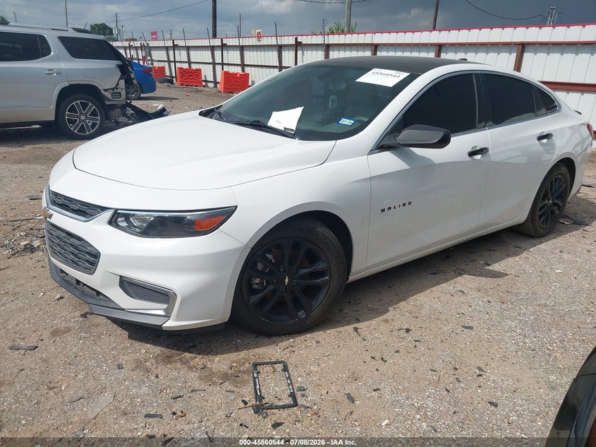 2016 Chevrolet Malibu, Невідомо, IAAI, VIN 1G1ZB5ST9GF331956 — фото 2