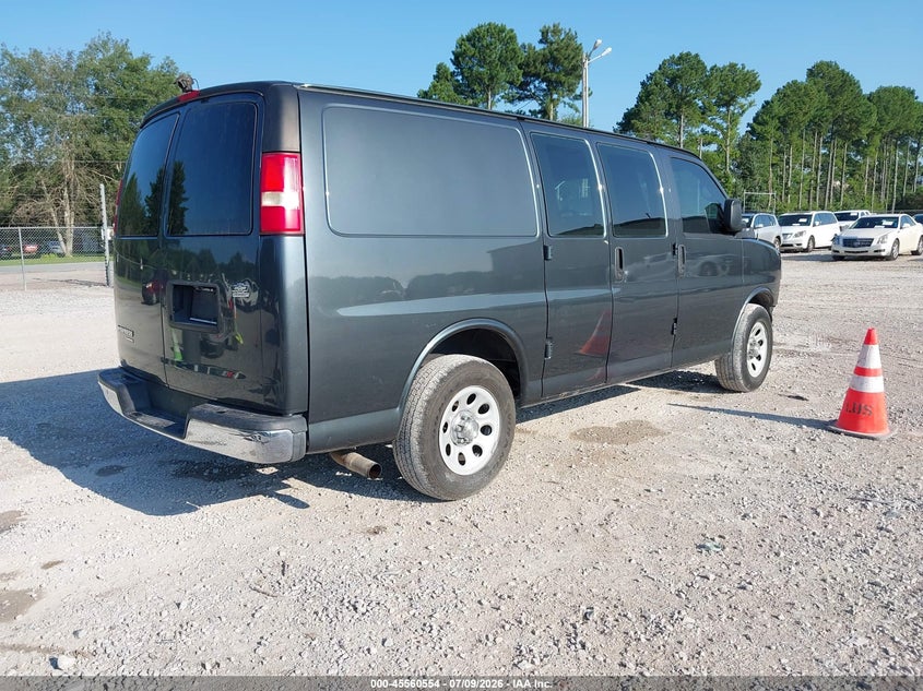 Vin: 1gcsgafx0e1110076, lot: 46058883, chevrolet express 1500 work van 20144