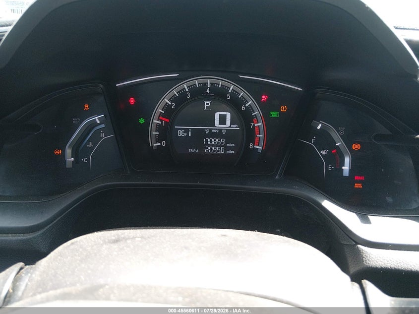 2017 HONDA CIVIC auction photo 7