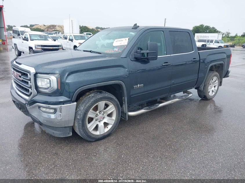Vin: 3gtp1mec0hg201023, lot: 46058943, gmc sierra 1500 sle 20172