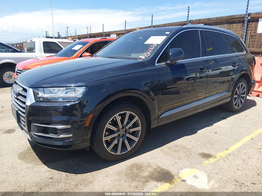 Vin: wa1vaaf7xhd046821, lot: 46058957, audi q7 3.0t premium 20172