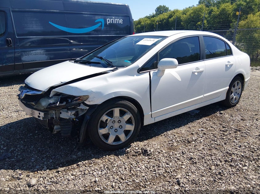 2009 HONDA CIVIC SEDAN 1.8L I-4 VVT, 140HP