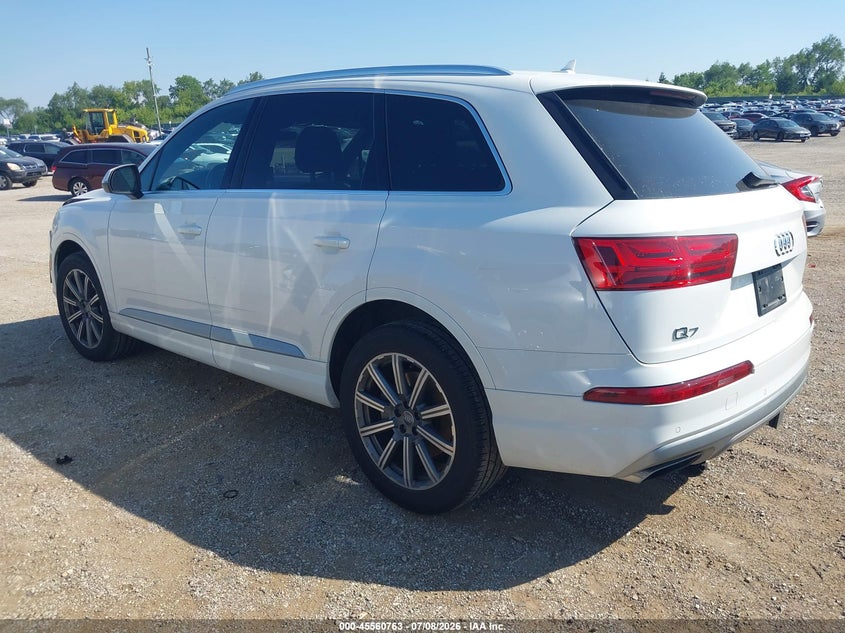Vin: wa1aaaf77kd006976, lot: 46059092, audi q7 55 premium/55 se premium 20193
