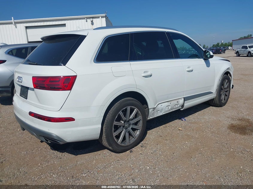 Vin: wa1aaaf77kd006976, lot: 46059092, audi q7 55 premium/55 se premium 20194