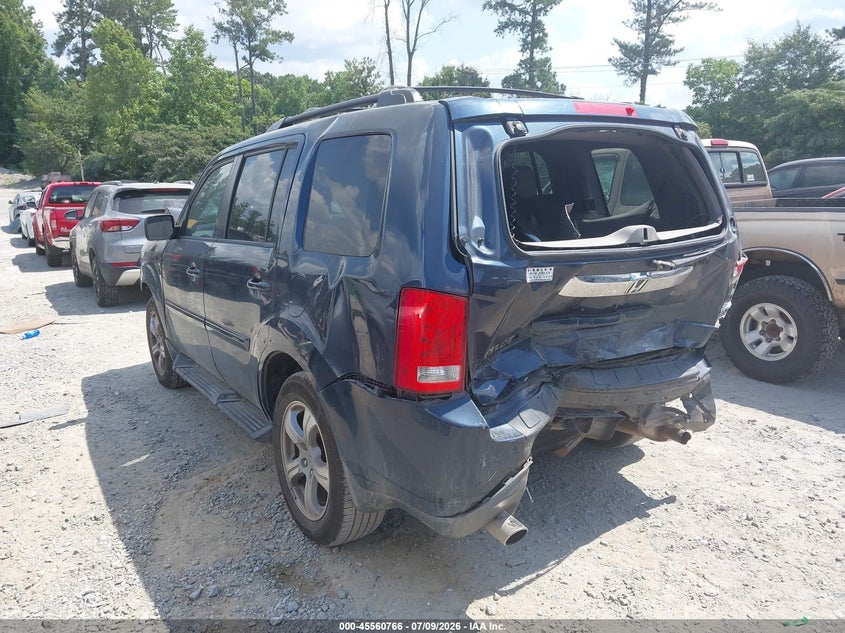 Vin: 5fnyf3h7xcb029127, lot: 46059095, honda pilot ex-l 20123