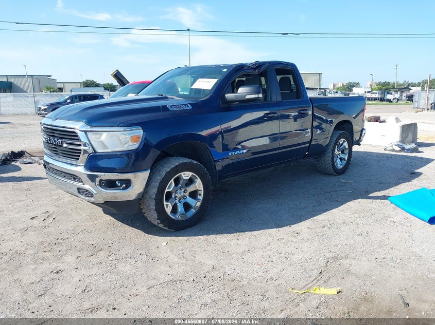 2021 RAM 1500, Roof, IAAI, VIN 1C6SRFBT6MN519269 — photo 2