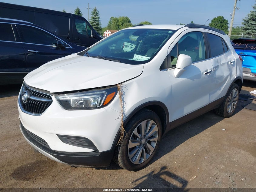 Vin: kl4cjasb4lb027977, lot: 46059150, buick encore fwd preferred 20202