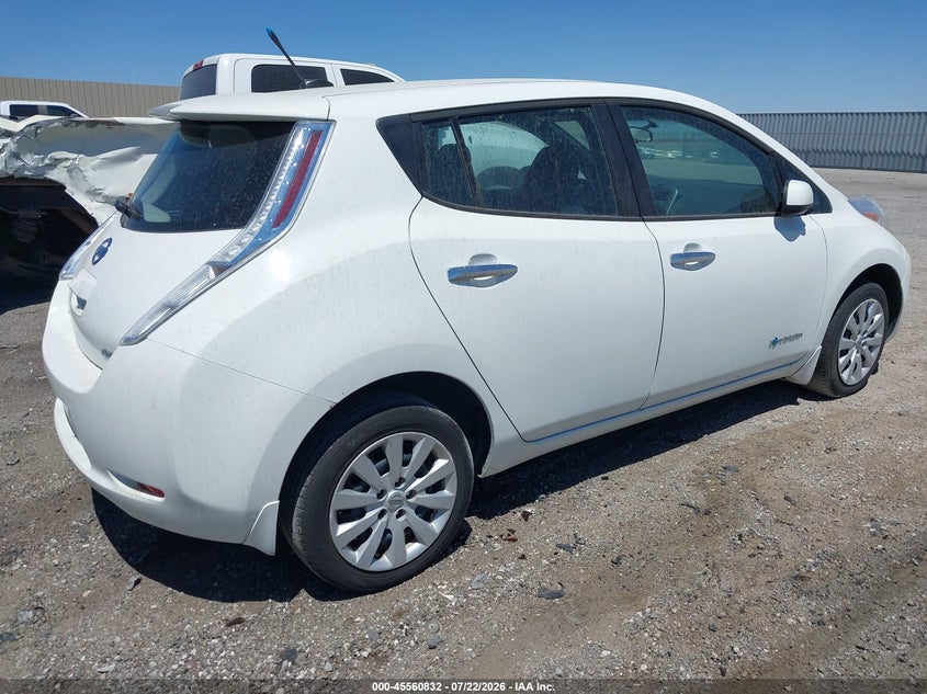 Vin: 1n4az0cp2dc425426, lot: 46059161, nissan leaf s 20134