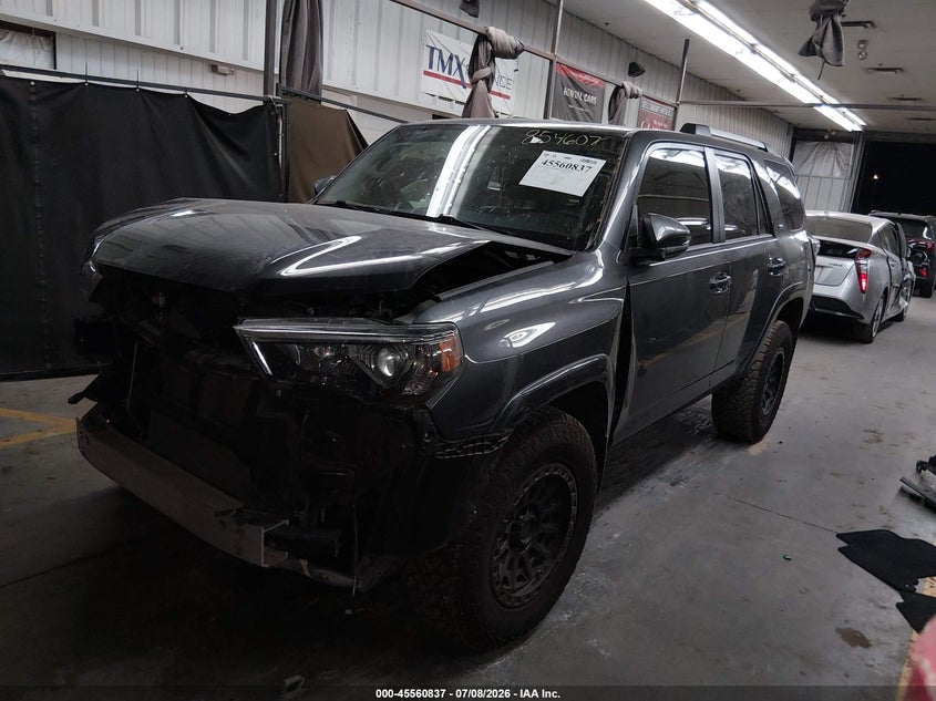 2019 Toyota 4Runner, Удар спереду, IAAI, VIN JTEZU5JR3K5212589 — фото 2