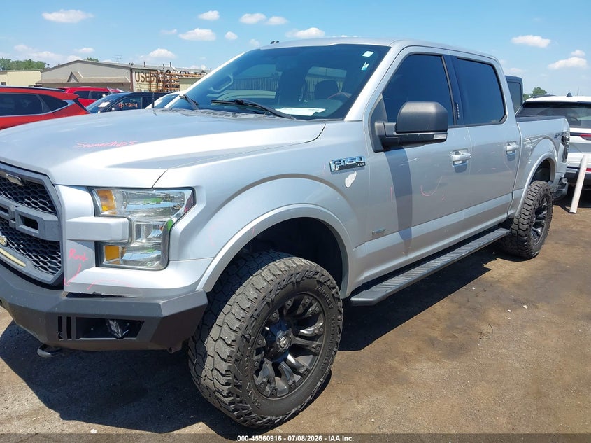 2016 Ford F-150, Left Rear, IAAI, VIN 1FTEW1EP4GFC57895 — photo 2