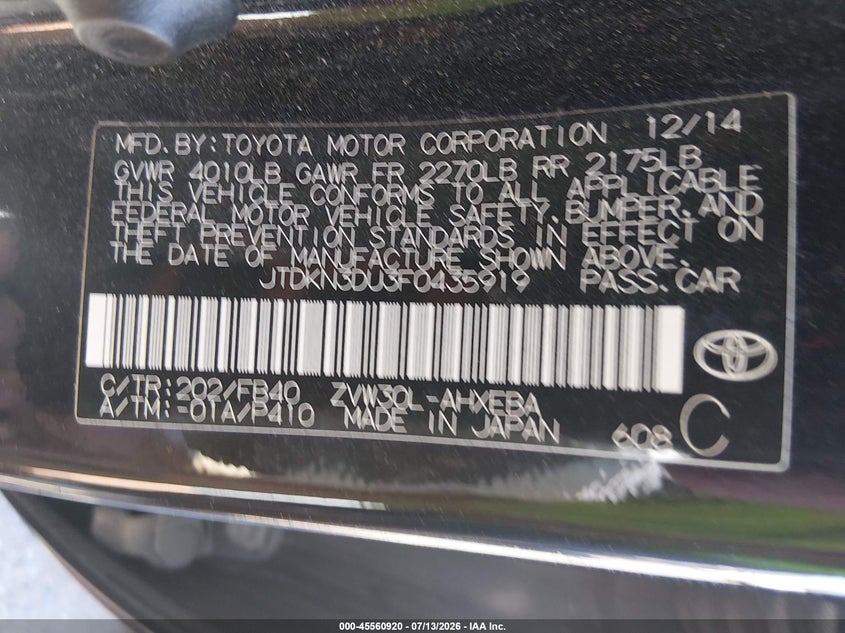 TOYOTA PRIUS - zdjęcie 9