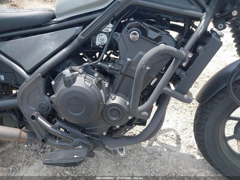 2024 Honda Cmx500 A2 VIN: MLHPC5613R5700417 Lot: 45560947