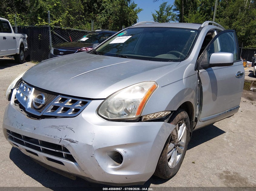 2013 Nissan Rogue, Удар спереду, IAAI, VIN JN8AS5MV3DW137703 — фото 2