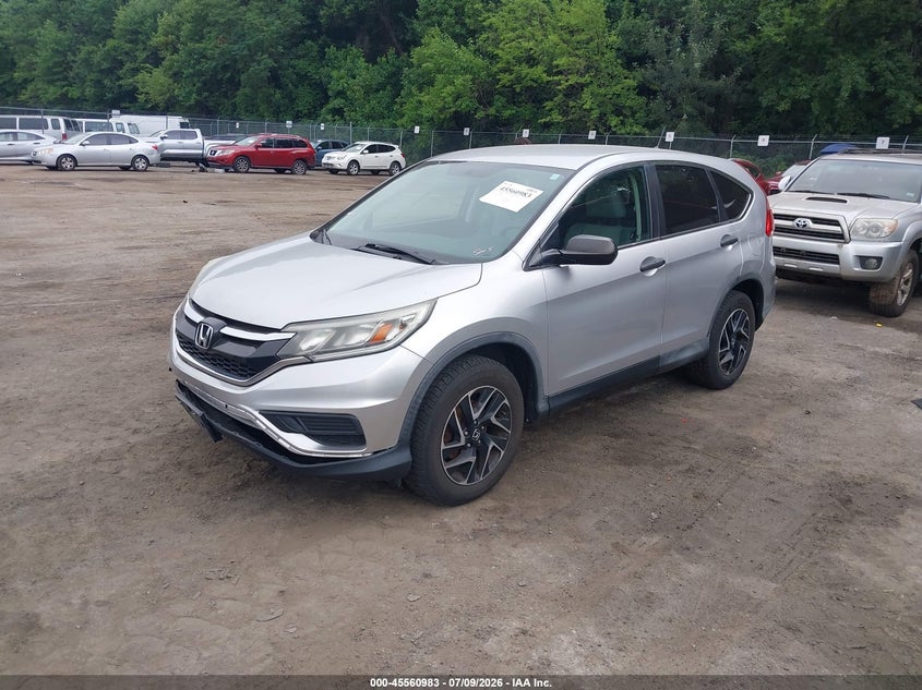 2016 Honda CR-V, Right Front, IAAI, VIN 2HKRM4H4XGH698754 — photo 2