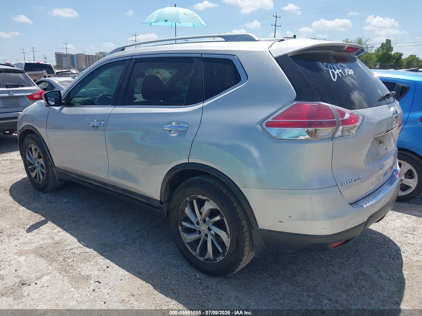 2015 NISSAN ROGUE auction photo 3
