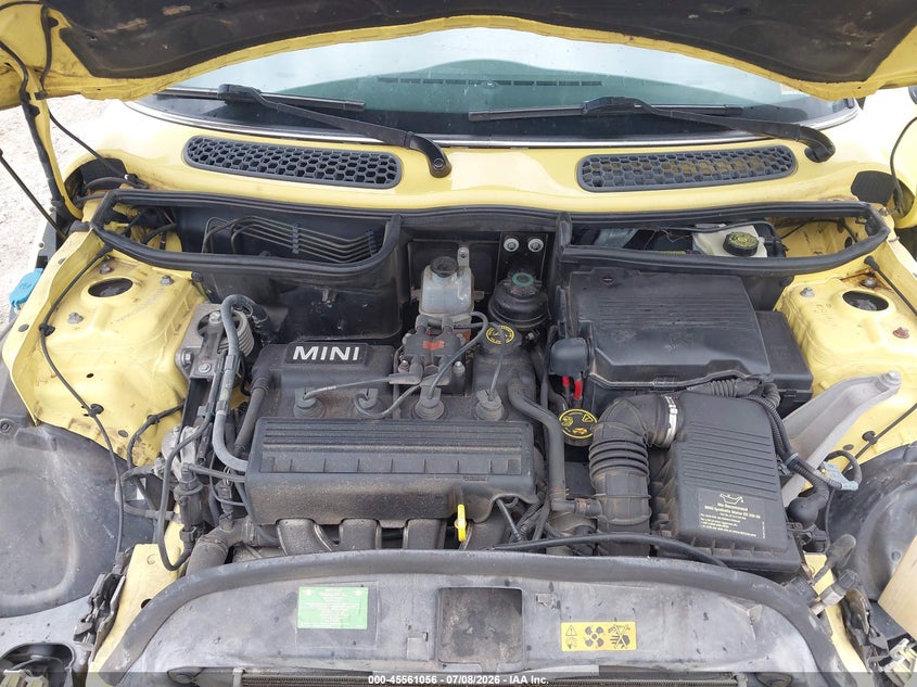 MINI COOPER 2003 VIN WMWRC33413TC45519