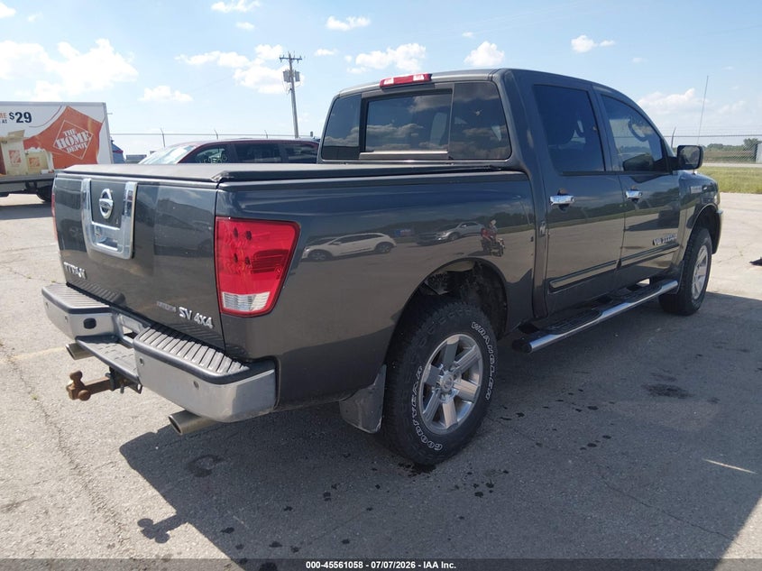 Vin: 1n6ba0ec7bn310979, lot: 46059387, nissan titan sv 20114