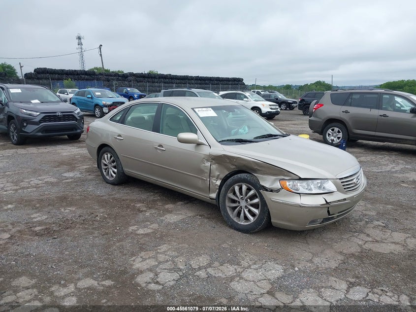 2008 HYUNDAI AZERA auction photo 1