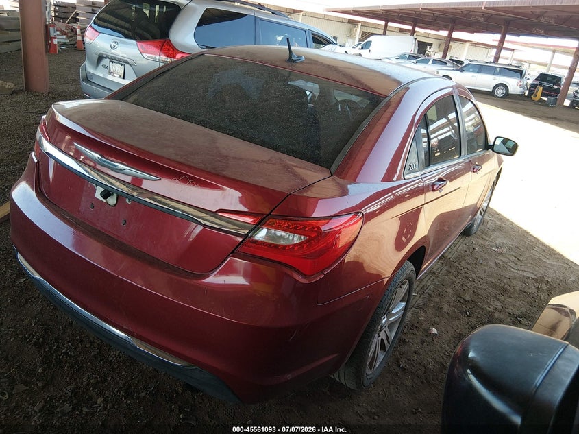 Vin: 1c3ccbbb0cn107088, lot: 46059422, chrysler 200 touring 20124