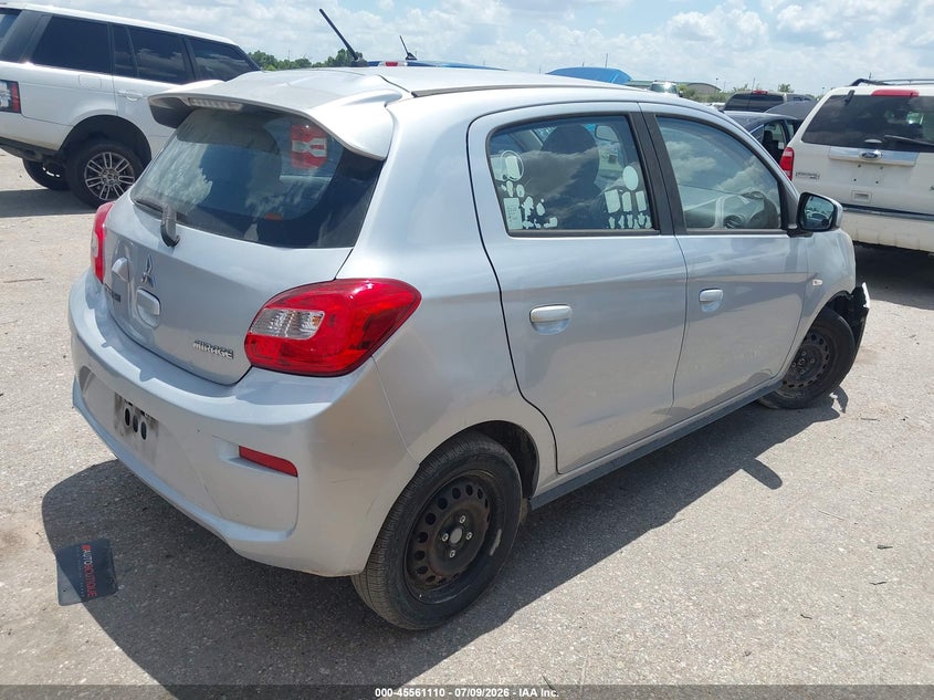 2018 MITSUBISHI MIRAGE auction photo 4