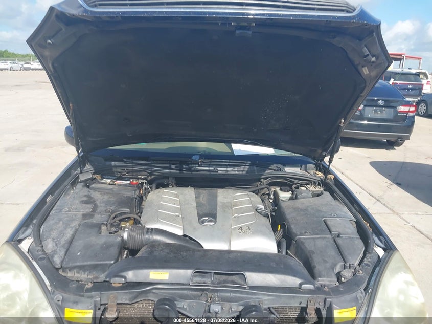 2003 Lexus Ls 430 VIN: JTHBN30F630103801 Lot: 45561128