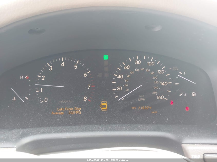 2004 Lexus Ls 430 VIN: JTHBN36F040161041 Lot: 45561143