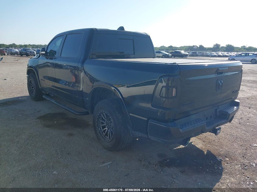 Vin: 1c6srfjt6kn733290, lot: 46059499, ram 1500 laramie  4x4 5'7 box 20193