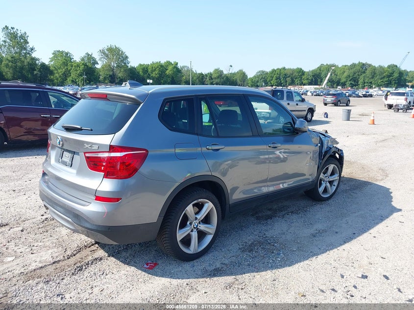 Vin: 5uxwx9c37h0t25027, lot: 46059538, bmw x3 xdrive28i 20174