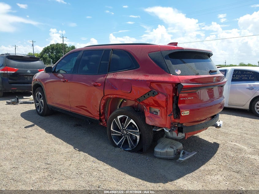 Vin: 5gaerbrs2sj264430, lot: 46059549, buick enclave sport touring fwd 20253