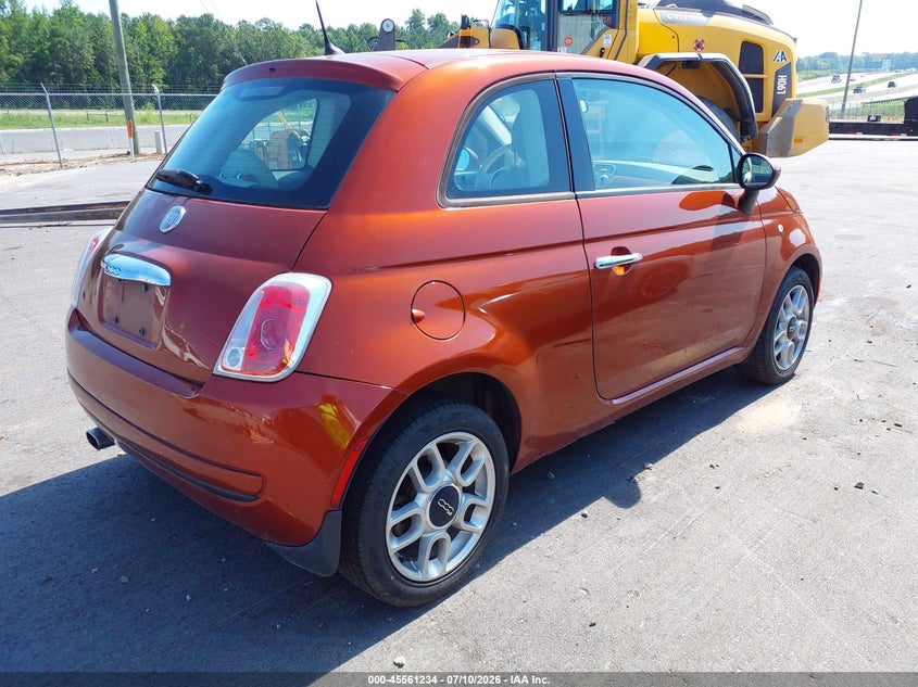 Vin: 3c3cffar8et288697, lot: 46059563, fiat 500 pop 20144