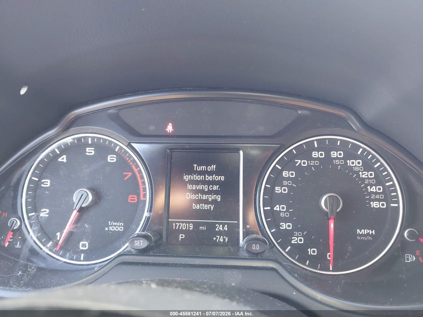 2013 AUDI Q5 auction photo 7