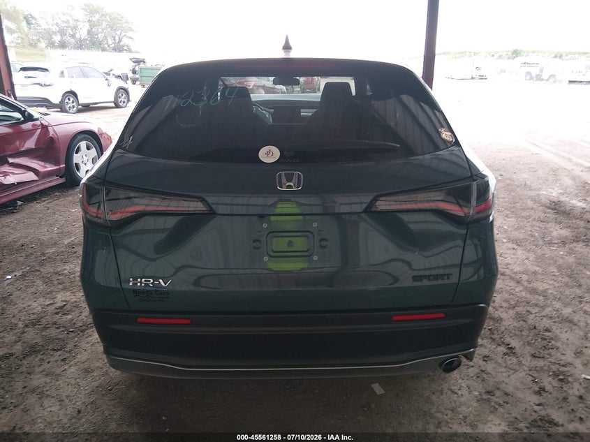 2024 Honda Hr-V Awd Sport/Awd Sport W/O Bsi VIN: 3CZRZ2H53RM772540 Lot: 45561258
