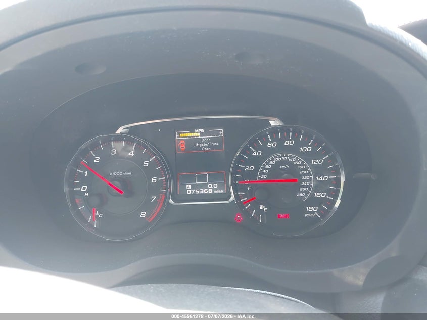 2019 Subaru Wrx Limited VIN: JF1VA1J64K9812384 Lot: 45561278