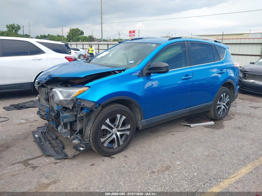 2018 Toyota RAV 4, Удар спереду, IAAI, VIN JTMZFREV5JJ747460 — фото 2