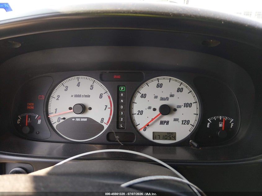 2002 Isuzu Rodeo Sport S 3.2L V6 Hard Top/S 3.2L V6 Soft Top VIN: 4S2CK57W024330641 Lot: 45561328