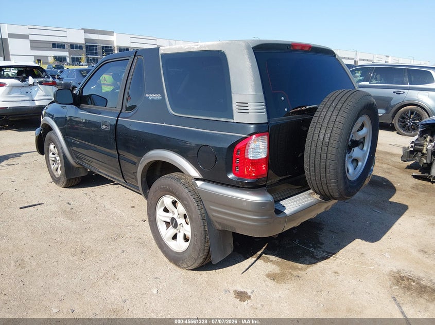 2002 ISUZU RODEO SPORT auction photo 3