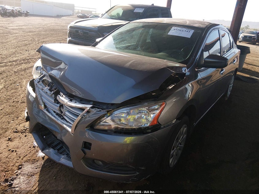 3N1AB7AP3FY375207 2015 Nissan Sentra S photo 1