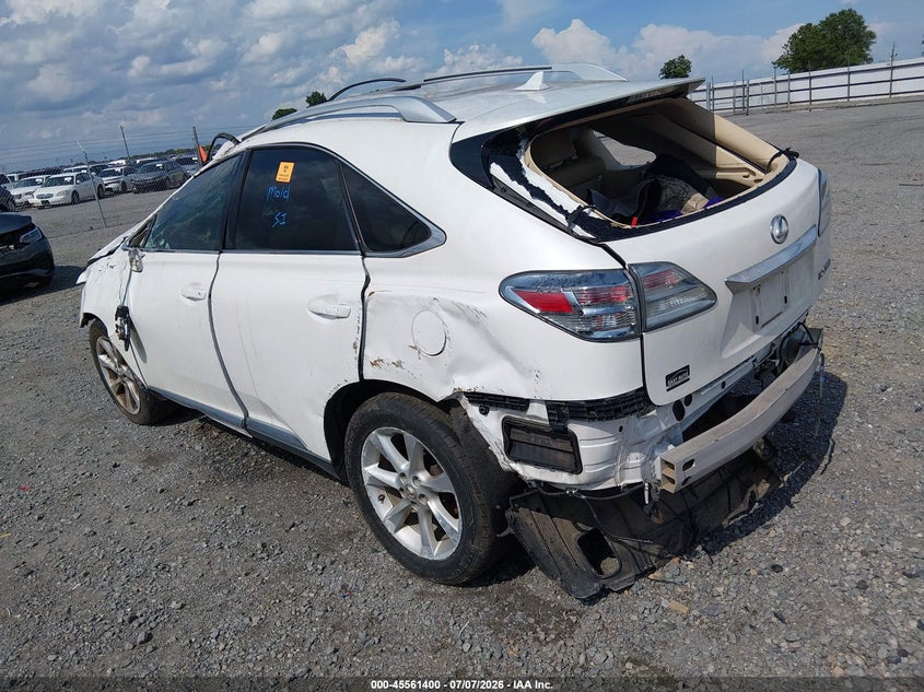 2012 LEXUS RX 350 auction photo 3