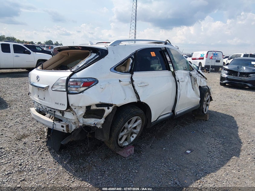 2012 LEXUS RX 350 auction photo 4