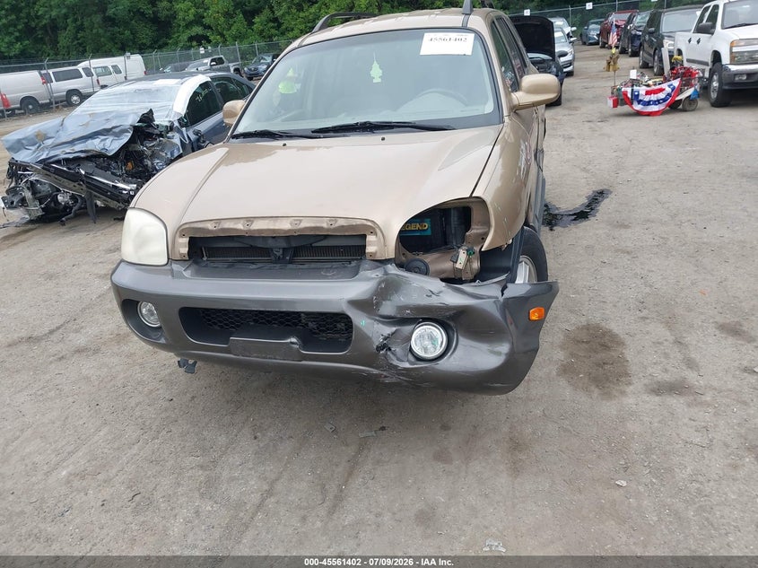 2004 HYUNDAI SANTA FE auction photo 6