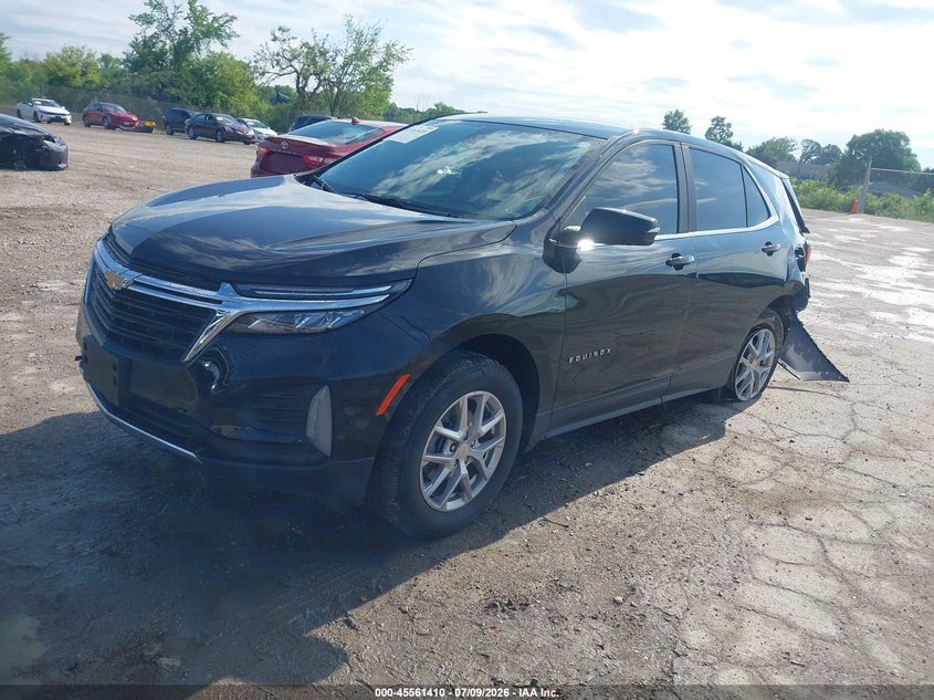 2023 Chevrolet Equinox, Удар ззаду, IAAI, VIN 3GNAXUEG3PL119341 — фото 2