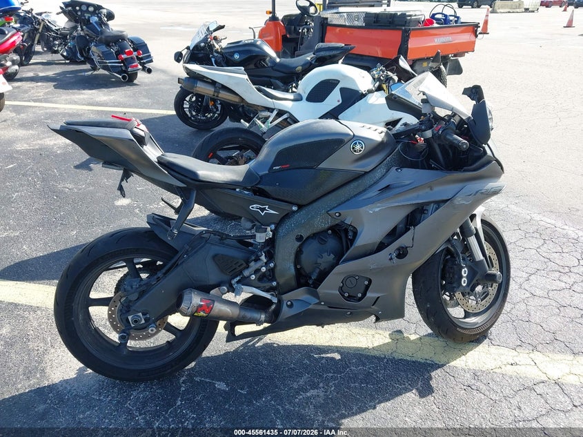 2018 Yamaha Yzfr6 VIN: JYARJ28EXJA002863 Lot: 45561435